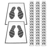 ZOHIKO 100pcs Mats Floor Paper Car Cars Automotive Vehicle Mat Shoe Print Disposable Protector Waterproof