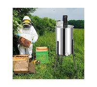 ZOHIKO Honey Extractor 2 3 4 Frame Manual Electric Stainless Steel Honeycomb Spinner Crank Honey Centrifuge Beekeeping Equipment (Color : Electric 2 Frame)