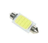 Zohisin 10Pcs Festoon 41mm C5W COB LED White Interior Car Light Bulbs 5W 6000K 200LM 12V DC Dome Reading Lamp Pack Super Bright SMD Bulbs for Width License Plate Parking Indicator Lights L (41mm)
