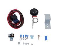 Zohisin 21Pcs Adjusting Electric Radiator Fan Thermostat Control Relay Wire Kit Robust Thermostat for Car Truck 12V
