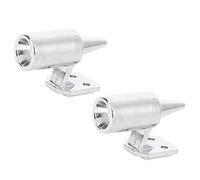 Zohisin 2pcs Wind Warning Device Animal Drive Deer Whistle for Car Truck Sound Alarm Shockproof (Silver 2 pack)