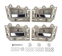 Zohisin 4PCS Gray Interior Door Handles Front Rear Inner Door Handle Set Replacement for 2005 2011 Premium ABS Construction Inside Door Handle Kit with Left Right Fitment