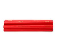 Zohisin Carpenter Pencils 10pcs 170mm Octagonal Red Woodworking Marking Tool for Builders with Thickened and Double Design for Wood Ceramic Tile Metal Glass Leather Plastic Marking
