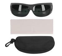 Zohisin Dark Green IR5.0 Welding Glasses Scratch Resistant PC Nylon Lens Wrap-around Welding Safety Goggles Welding Safety Goggles for Electric Welding Argon Arc Welding Industrial Scenarios