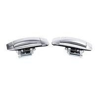 Zohisin Exterior Door Handle Pair for 350Z 2003-2009 Left and Right Outside Outer Replacement Aluminum Plastic Direct Fit