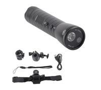 Zohisin Mini Sport Action Camera With Flashlight Styling 1920x1080 Resolution 120 Degree Wide Angle Ideal For Outdoor Riding And Various Outdoor Sports Like Mountaineering And Cycling
