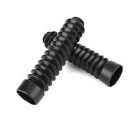 Zohisin Motorcycle Front Fork Cover Gaiters Rubber Boots for Bike Front Forks Weatherproof Design Matte Finish Fits British Motorcycles 30mm Rubber