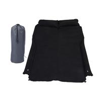 Zohisin SUV Camping Bed Velvet 5cm Thickness Shock Reduction Lightweight Car Air Mattress with Side Wings for Mid Large SUV Minivan Truck (Black)