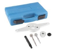 Zohisin Vibration Damper Holding Tool T10531 Crankshaft Pulley Removal Tool for 4cyl .8 2.0 TFSI Engine Professional Grade Steel Tool Kit for Timing Chain Maintenance