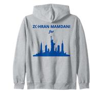 Zohran Mamdani for NYC Mayor Election 2025 Funny The City Zip Hoodie