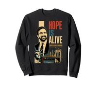 Zohran Mamdani Hope is Alive Mayor of New York Saying Sweatshirt