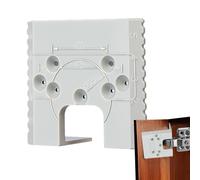Zohuwerui Door Hinge Cut Out Tool | Magnetic Accurate Installation Tool,Door Hardware Jig - for Woodworking Milling Installation Home Garage Outdoor