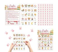 Zohuwerui Easter Party Games for Kids, Tabletop Group Entertainment - Fun Card Games | for School Classroom Festive Home Social Party Vacation