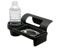 Zohuwerui Window Cup Holders for Vehicles - Rack with Tray | Car Drink Holder - for Truck, Window, Door, Cell Phone, Earphone, Key, Bottle, Coin, Change