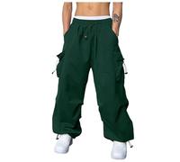 ZOIASW Men’s Exercise Jogging Sweat Pants Open Hem Lightweight Casual Drawstring Elasticated Waist Bottoms Gym Trousers Oversized Vacation Fitness Fall Pants Outwear