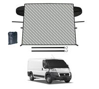 ZOIBV Winter/Summer Windscreen Cover for Fiat Ducato, Mercedes-Benz V-Class, Ford Transit and Most Large Sedan/Large SUV/Pickup/Truck/MPV - Protects Against Frost, Snow, Uv Rays and Dust (77" x 47")