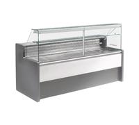 Zoin Tibet Serve Over Counter Grey 1500mm | Reliable commercial-grade static cooling preserves fresh ingredients, operating efficiently for busy catering environments.