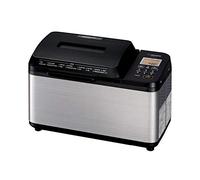 Zojirushi BB-PDC20BA Home Bakery Virtuoso Plus Breadmaker, 2 lb. loaf of Bread, Stainless Steel/Black