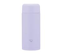 Zojirushi Mahobin SM-MS25-VM Stainless Steel Mug Water Bottle, 8.5 fl oz (250 ml), Screw Type, Dishwasher Safe, Seamless Tub, Only 2 Cleaning Points, Lilac Purple