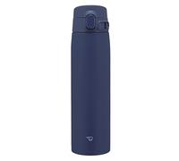 Zojirushi Mahobin SM-VB72-AM Stainless Steel Mug, Water Bottle, Large Capacity, 24.3 fl oz (720 ml), One-touch Type, Seamless Stop, Only 3 Cleaning Points, Marine Blue