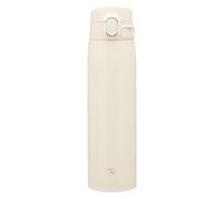 Zojirushi Mahobin SM-VB72-CM Stainless Steel Mug, Water Bottle, Large Capacity, 24.3 fl oz (720 ml), One-Touch Type, Seamless Stop, Only 3 Cleaning Points, Sand Beige