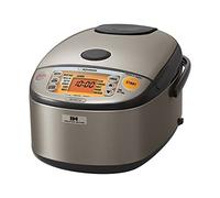 Zojirushi NP-HCC10XH Induction Heating System Rice Cooker and Warmer, 1 L, Stainless Dark Gray
