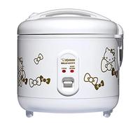 ZOJIRUSHI NS-RPC10KTWA Automatic Rice Cooker & Warmer, 5.5-Cup, White, Hello Kitty White
