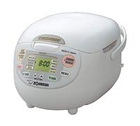 Zojirushi Ns-Zcc18 10-Cup (Uncooked) Neuro Fuzzy Rice Cooker And Warmer, Premium White