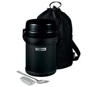 Zojirushi SL-JBE14BZ Mr. Bento Stainless Lunch Jar, Stainless Steel, Carbon Black