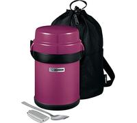 Zojirushi SL-JBE14VA Mr. Bento Stainless Lunch Jar, Stainless Steel, Plum