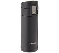 Zojirushi SM-KHE36BA 0.36-Liter Stainless Steel Travel Mug, 12-Ounce, Black