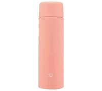 Zojirushi SM-MA35-PM Water Bottle, Seamless Stopper, Small Capacity, 11.8 fl oz (350 ml), Screw, Stainless Steel Mug, Dahlia Pink, Integrated Washer and Washer, Easy to Clean, Only 2 Pieces