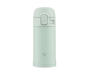 Zojirushi SM-PD20-GM One-Touch Stainless Steel Water Bottle, 0.2 L, Sage Green