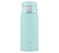 Zojirushi SM-SF36-AM Water Bottle, Direct Drinking [One-touch Open] Stainless Steel Mug, 12.2 fl oz (360 ml), Mint Blue