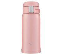 Zojirushi SM-SF36-PA Water Bottle, Direct Drinking [One-touch Open] Stainless Steel Mug, 12.2 fl oz (360 ml), Pink