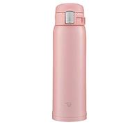 Zojirushi SM-SF48-PA Water Bottle, Direct Drinking [One-Touch Open] Stainless Steel Mug, 16.9 fl oz (480 ml), Pink