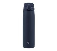 Zojirushi SM-VA72-AD Water Bottle, One-Touch Stainless Steel Mug, Seamless, 24.3 fl oz (720 ml), Navy