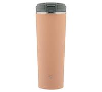 Zojirushi Stainless Carry Tumbler, 14-Ounce, Cinnamon Beige