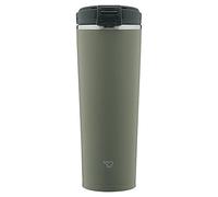 Zojirushi Stainless Carry Tumbler, 14-Ounce, Forest Gray