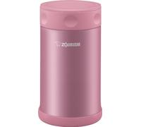 Zojirushi Stainless Steel Food Jar 25 oz. / 0.75 Liter, Shiny Pink