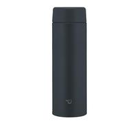 Zojirushi Su-AA48-BA Mahobin Stainless Steel Mug Water Bottle, 16.9 fl oz (480 ml), Screw Type, Dishwasher Safe, Seamless Stopper, Only 2 Cleaning Points, Black