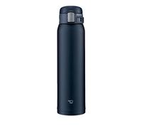 ZOJIRUSHI Water Bottle SM-SF60-AD – Stainless One-Touch Open Direct Drinking 600ml Navy