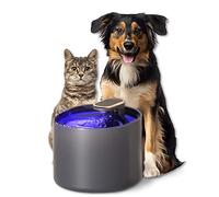 ZOKBOM Cat Water Fountain 3L With LED Light | Ultra Quiet Pet Drinking Fountain for Kitten Puppy | USB Cable-Mains Powered Cat Bowl
