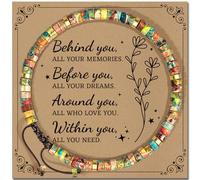 ZOKCC Inspirational Christmas Bracelet Gifts for Women: Healing Natural Stone Bracelet - Thinking of You Get Well Soon Birthday Gifts for Friend Sister Bestie BFF, One Size, king stone