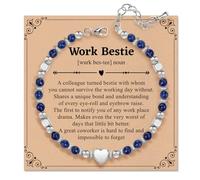 ZOKCC Inspirational Gifts Bracelets for Women Birthday: Healing Natural Stone Beaded Bracelets - Thinking of You Get Well Soon Christmas Day Gifts for Women Friends Sister Bestie Mom Daughter, 7