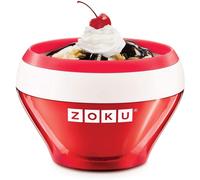 Zoku ZK120-RD Ice Cream Maker, Stainless_Steel, Red