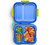 Zoku ZK311-BL Bento Boxes, Plastic, Neat Bento, Blue