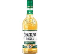 Zoladkowa Gorzka Mint Vodka Liqueur - Traditional Polish Liqueur Made with a Select Blend of Herbs and Spices - 28% ABV, 50cl