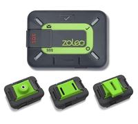 ZOLEO Two-way Satellite Communicator With Cradle Kit Accessory - Global SMS Text Messaging & Email, Emergency SOS Alerting, Check-in & GPS Location - Android iOS Smartphone Accessory