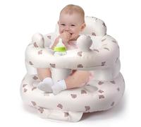 Zolirao Inflatable Baby Chair with Built-in Pump, Bear, 3-36 Months